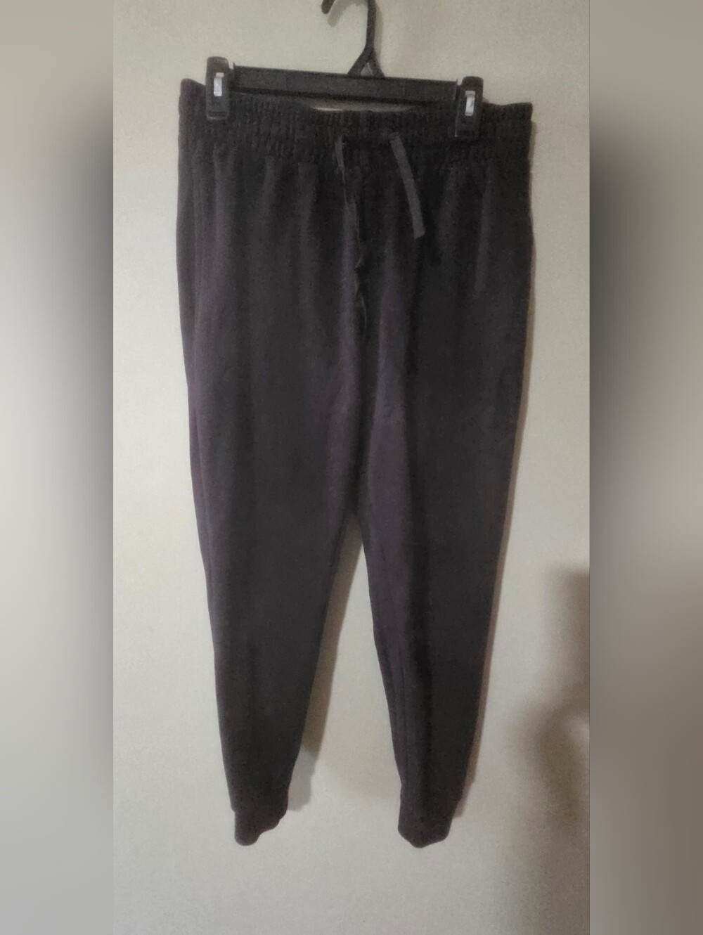 TEK Gear Ultrasoft Fleece Jogger Pants Men's Medium Black Sweatpants